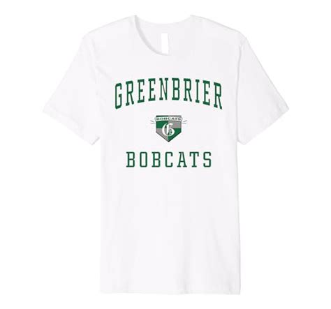 Greenbrier High School Bobcats Premium T Shirt Clothing