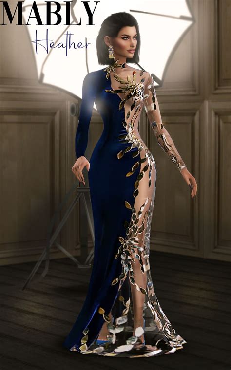 Belos Vestidosbeauty Dressmably Fashion The Sims 4 Belos Vestidos