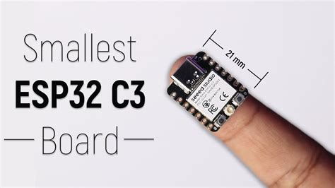 The Smallest Esp32 Board 🔥🔥 Getting Started With Xiao Esp32 C3