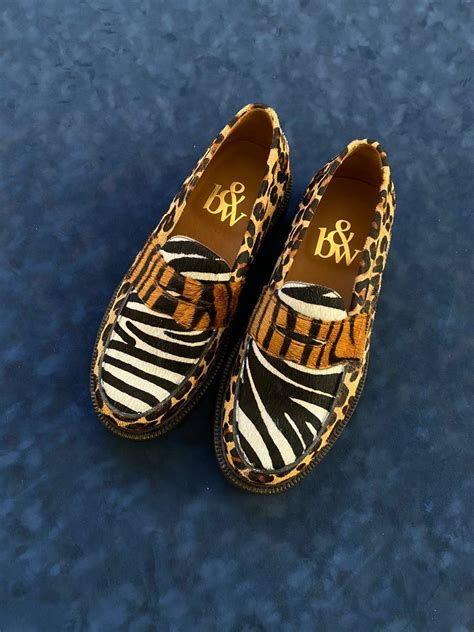 Other Blackstock And Weber Triple Exotic Animal Print Loafer Grailed