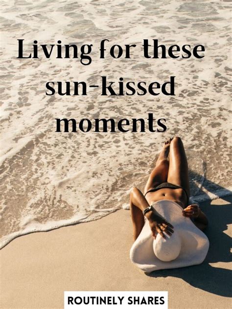 The Best Sun Kissed Captions For Instagram To Feel The Sun On Your