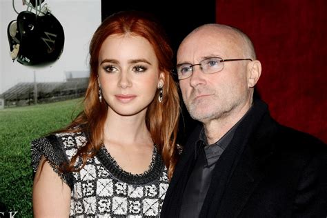 Phil Collins Lily Collins Things You Didnt Know About Lily Collins