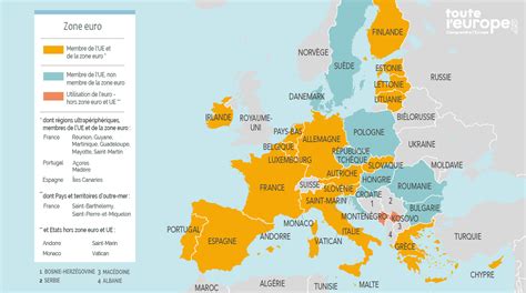 Combien De Pays Participent à L'euro Millions - Les pays membres de la zone euro - Touteleurope.eu