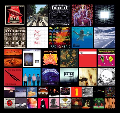 My Top 42 Favorite Albums What Do You Think Rtoolband