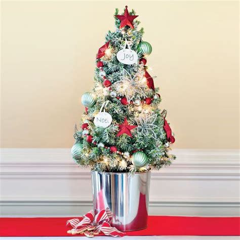 Live Decorated Tabletop Christmas Trees From Jackson And Perkins