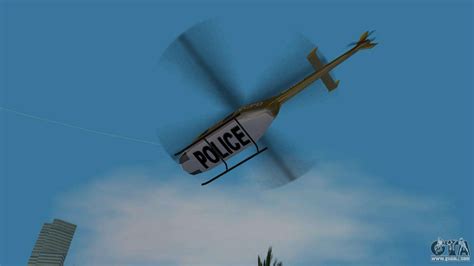 Police Helicopter From Gta Vcs For Gta Vice City