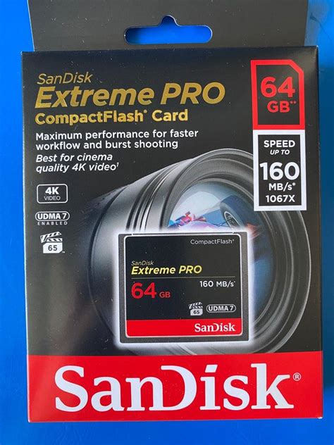 Sandisk Extreme Pro Compact Flash 64gb Sdcfxps 064g X46 攝影器材 攝影配件 其他