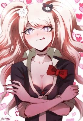 Danganronpa Junko Enoshima Fanart X Wallpaper Teahub Io