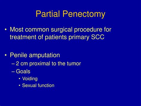 Ppt Surgery Of Penile And Urethral Carcinoma Powerpoint Presentation