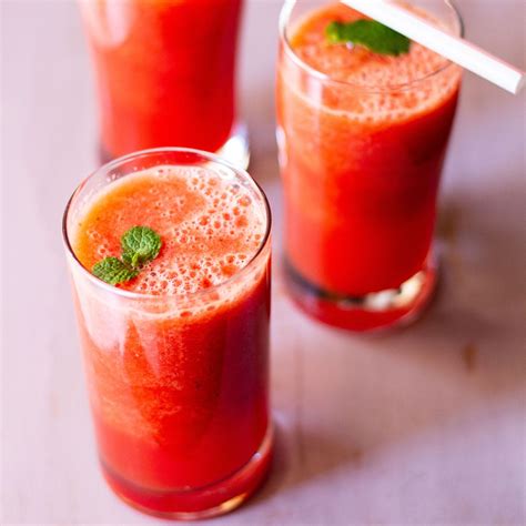 Watermelon Juice 3 Ways Dassanas Veg Recipes