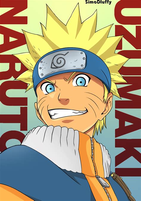 Naruto Uzumaki Artbook Poster By Simodluffy On Deviantart