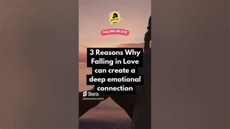 3 Reasons Why Falling In Love Can Create A Deep Emotional Connection Shorts Subscribe Youtube