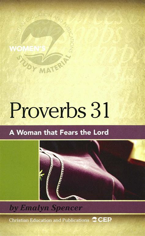 Proverbs 31: A Woman That Fears the Lord - Briarwood Christian Bookstore