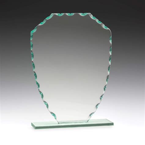 Clear Glass Shield Award Rewards International The Best And Fairest