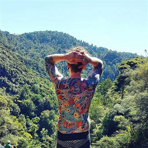 Japanese Back Piece Dean Sacred Sacred Tattoo In Auckland New