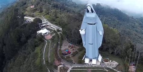 El Monumento A La Virgen De La Paz En Venezuela La Estatua Más Grande