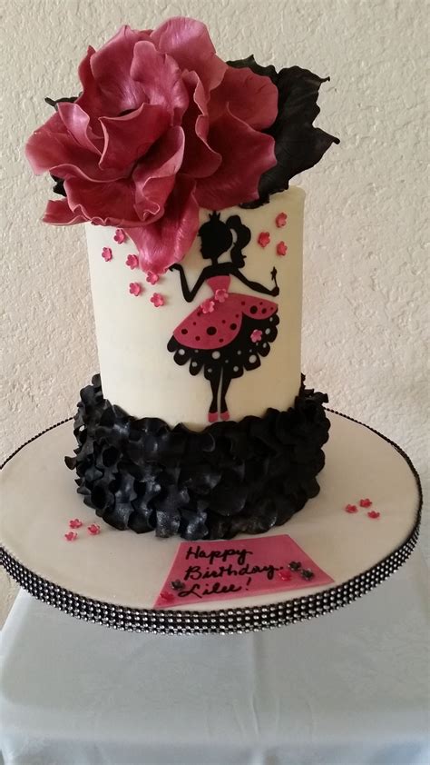 Gorgeous Cakes Pretty Cakes Cute Cakes Amazing Cakes Fondant Rose