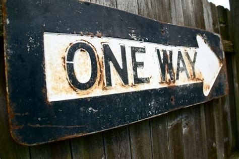 Vintage 1950s Metal One Way Arrow Road Street Sign By Mrcg On Etsy
