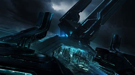 Tron Legacy Concept Art By Dylan Cole Concept Art World