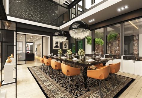 20 Luxury Dining Room Designs Decorating Ideas Design Trends