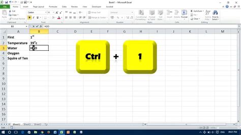 Apply Superscript And Subscript In Excel Youtube
