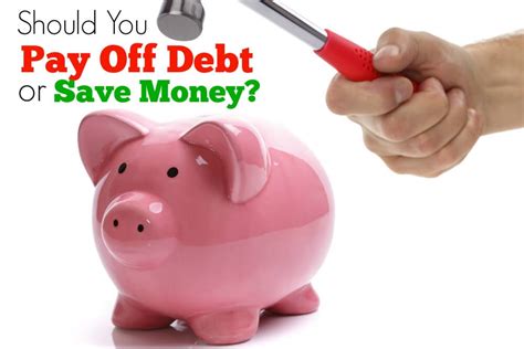 Should You Pay Off Debt Or Save Money Frugality Magazine