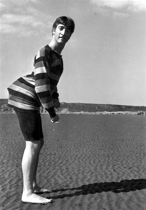 Brean Down Beach Somerset July 22nd 1963 The Beatles John Lennon