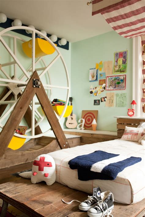 It is therefore no surprise to find the. Fairground themed kids room | Interior Design Ideas.