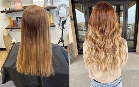 18 Inch Hair Extensions Before And After A Magical Transformation