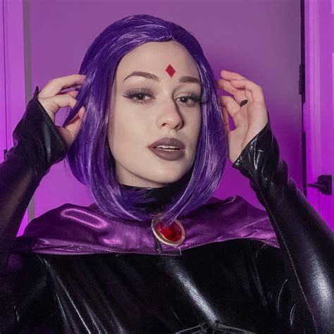 raven from teen titans cosplay by willowvvitch on deviantart