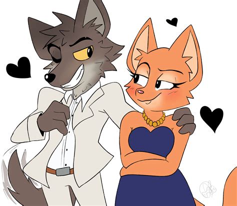 wolf x diane the bad guys fanart by yoshiyoshi700 on deviantart