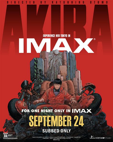 Akira Coming To Imax Poster Released Current Pagepager Cosmic Book