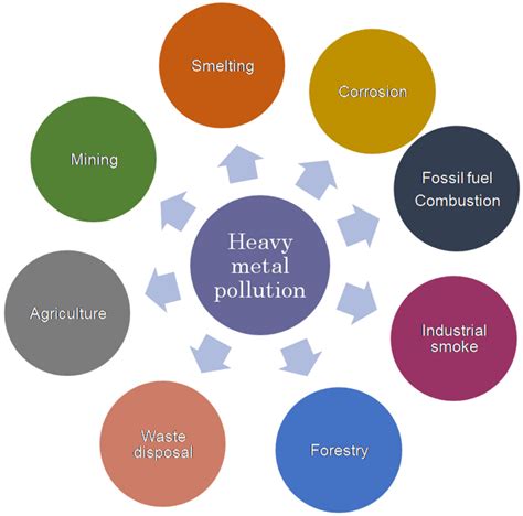 Major Sources Of Heavy Metal Pollution In The Eco System Download