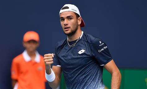 He is an italian tennis player. ATP Monaco 2019: Berrettini batte Istomin e vola al ...