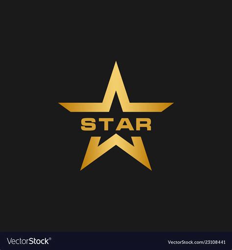 Gold Star Logo Design