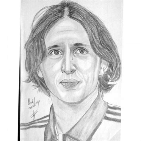 Luka Modrić Coloring Pages Printable for Free Download