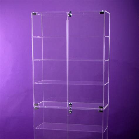 Plexiglas Shelving Black Base