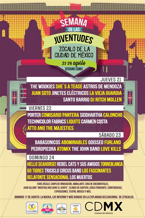 Semana De Las Juventudes Injuve Rock360mx