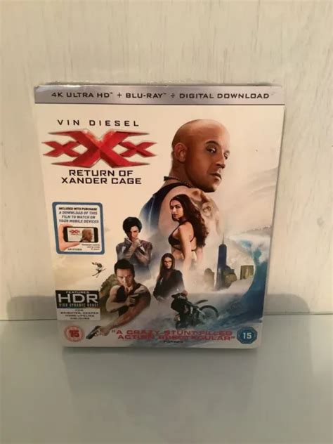 XXX RETURN OF Xander Cage Ultra HD 4K Blu Ray New Sealed 16 51