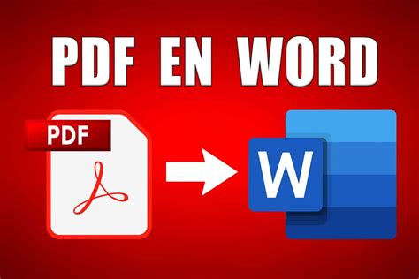 Convertir PDF En Word