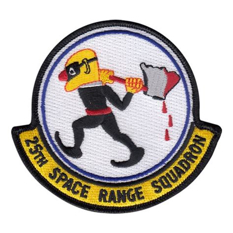 25 Srs Custom Patches 25th Space Range Squadron Patches