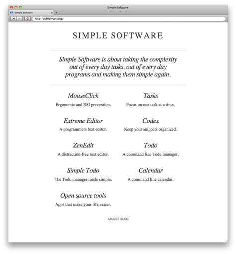 Simple Software Minimalissimo Minimalism In Design