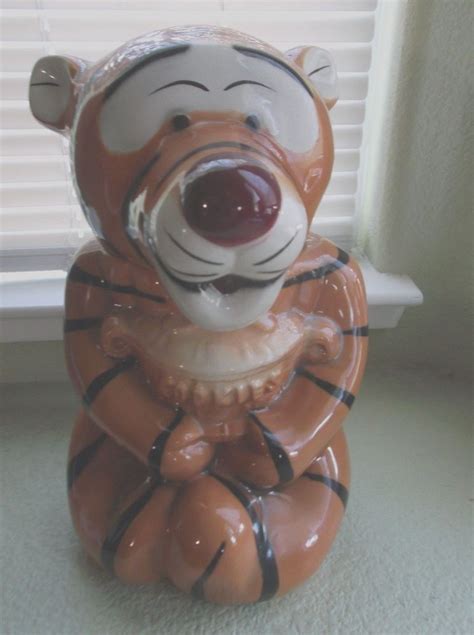 Vintage Disney Winnie The Pooh Tigger Cookie Jar From 1970s Cookie Jars Vintage Disney