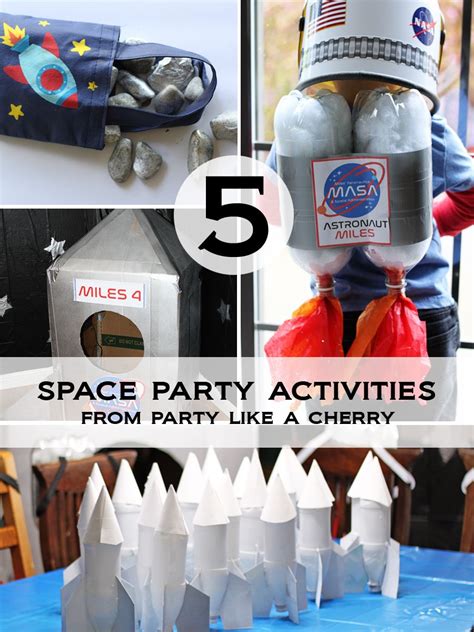 5 Space Party Activities And Game Ideas For Your Space Party Space