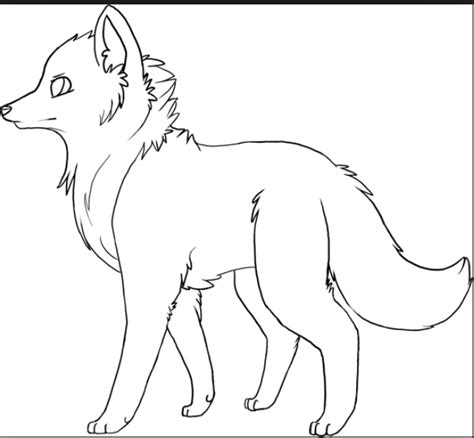 Anime Wolves Mating Coloring Pages