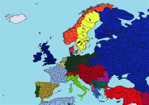 Europe Map In 1914 By Sunnykhan688 On Deviantart