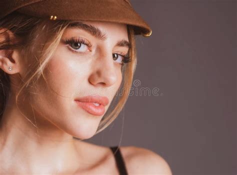 Sensual Portrait Of Young Woman Beautiful Girl Fashion Model Elegant Lady Stock Image Image