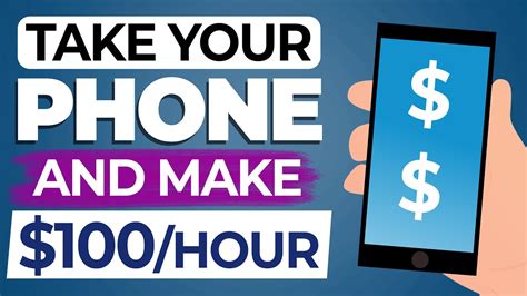 Unbelievable Easy $100/Hour Make Money On Your Phone Method - YouTube