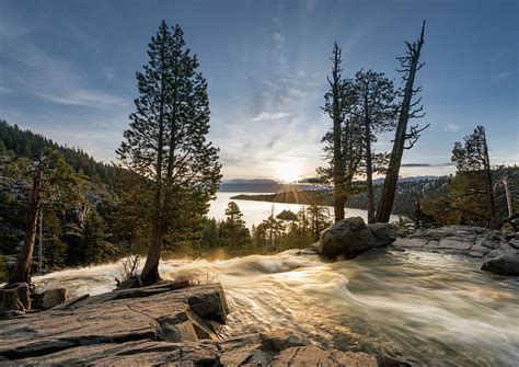 Emerald Bay On Lake Tahoe With Lower Eagle Falls Photograph By Steven Heap