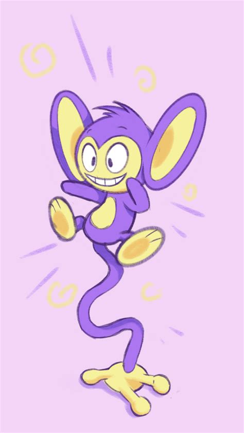 Aipom By T1cklem0nst3r On Newgrounds